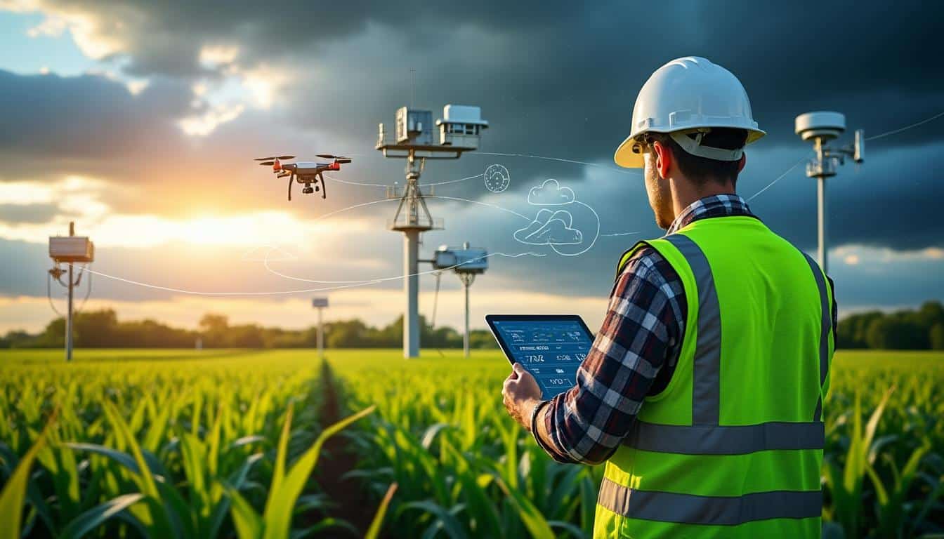 découvrez comment l'agriculture connectée révolutionne les pratiques agricoles grâce à la météo ultra-locale, offrant aux agriculteurs des données précises pour optimiser leurs cultures et améliorer leurs rendements.