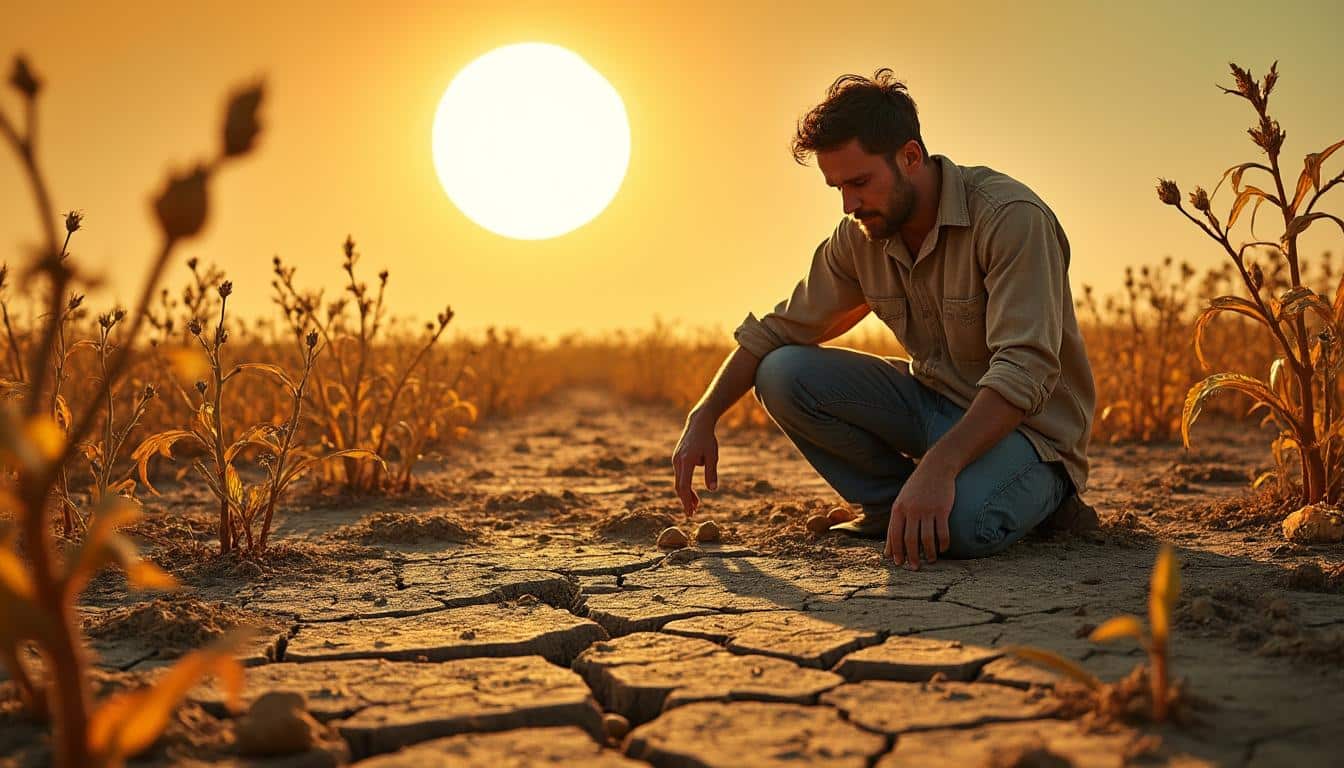 découvrez comment la canicule aggrave l’épuisement des sols et met les agriculteurs en difficulté. comprenez les enjeux et les solutions face à ce défi majeur pour l’agriculture en période de chaleur extrême.