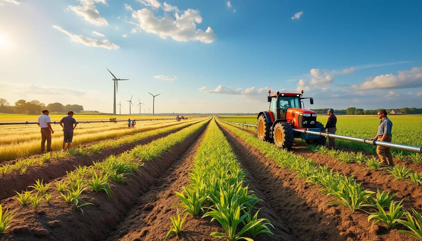 découvrez comment les agriculteurs français adaptent leurs cultures à la sécheresse : variétés résistantes, irrigation économe, agroécologie et innovations.