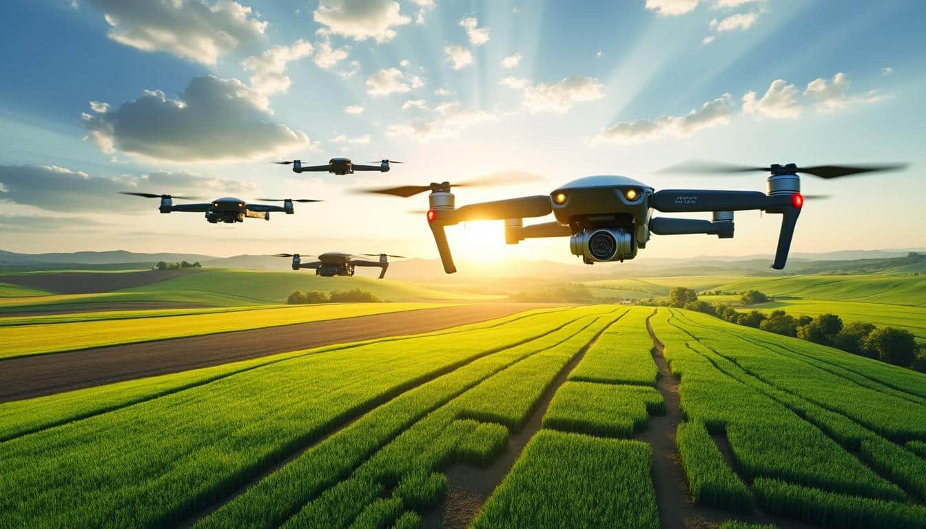 découvrez comment les drones agricoles révolutionnent la surveillance des cultures en offrant des solutions précises et innovantes. explorez les avantages d'une technologie qui optimise la gestion des ressources, améliore le rendement des cultures et facilite la détection des maladies et des parasites.