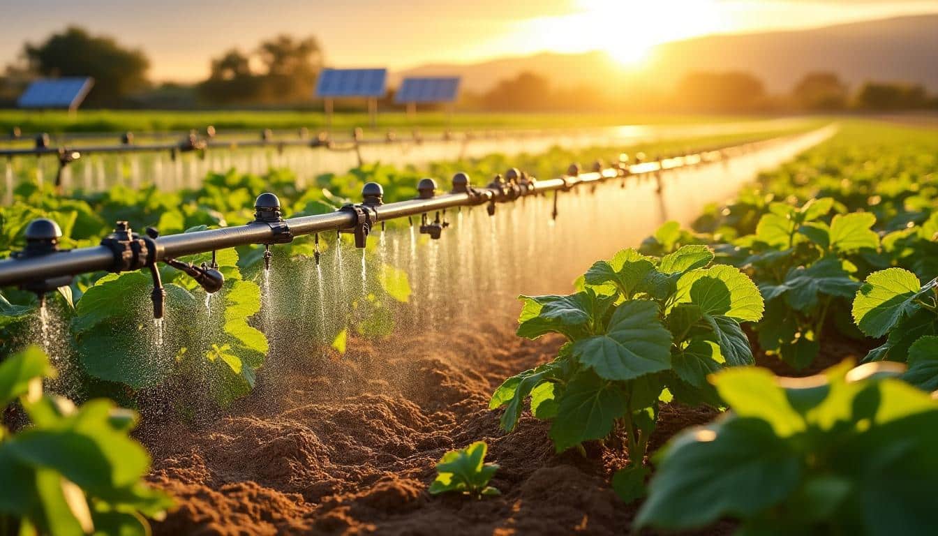 découvrez comment l’irrigation intelligente permet aux agriculteurs d’adapter leurs cultures face aux vagues de chaleur, garantissant une meilleure résilience et une gestion optimisée de l’eau en période de canicule.