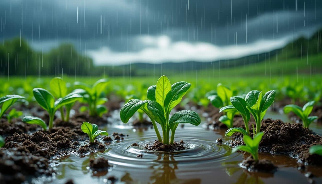 découvrez comment les pluies diluviennes représentent un danger majeur pour les semis de printemps et apprenez à protéger vos cultures contre ces conditions météorologiques extrêmes.