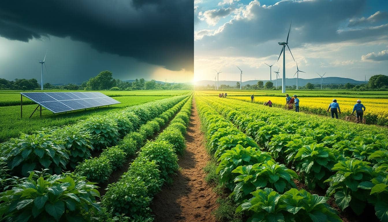 découvrez comment les agriculteurs font face au dilemme climatique entre produire moins et produire mieux, et les enjeux pour une agriculture durable et respectueuse de l'environnement.