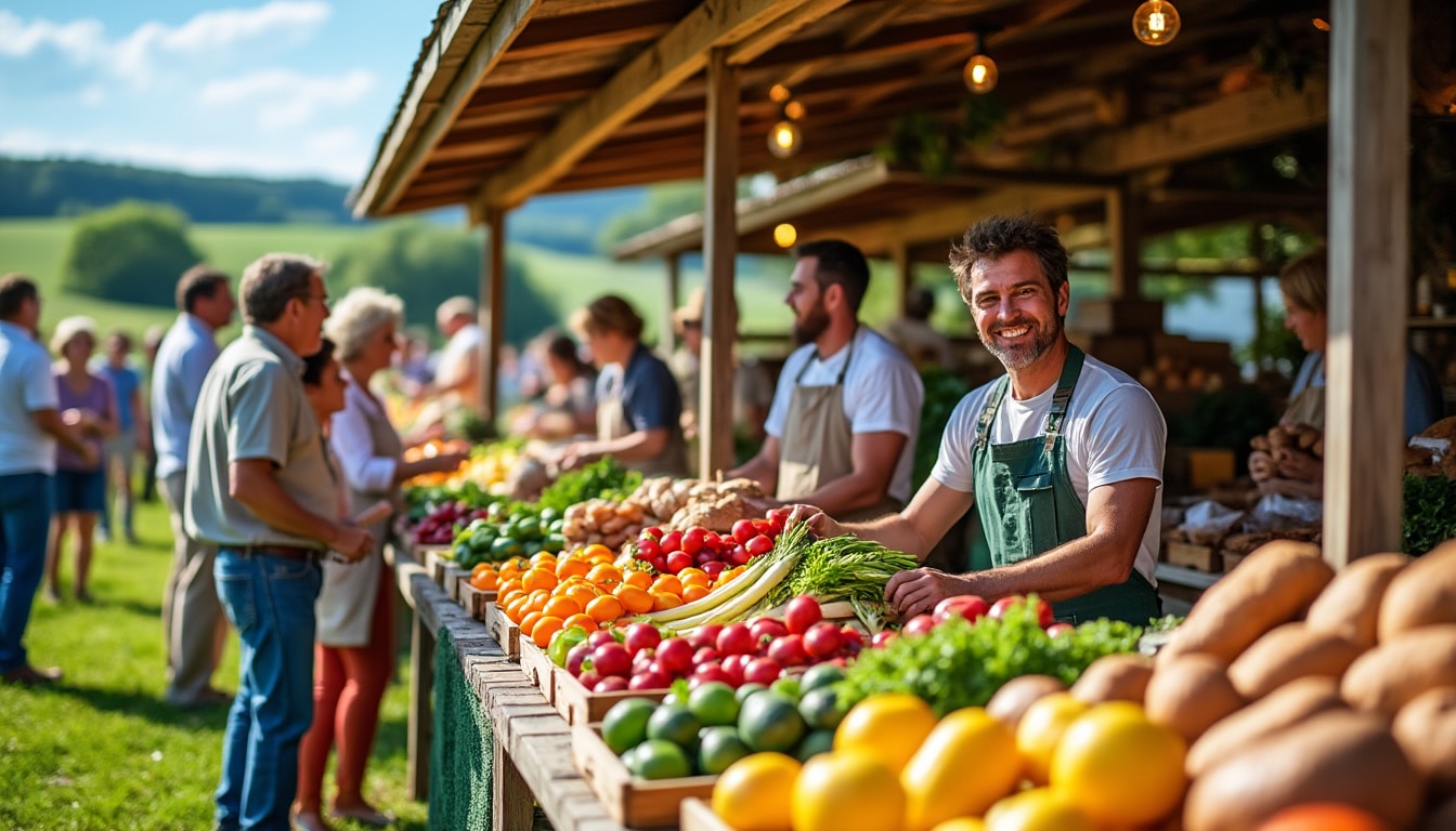 découvrez comment les circuits courts offrent une alternative citoyenne face à la crise agricole, en rapprochant producteurs et consommateurs pour une agriculture plus durable et solidaire.