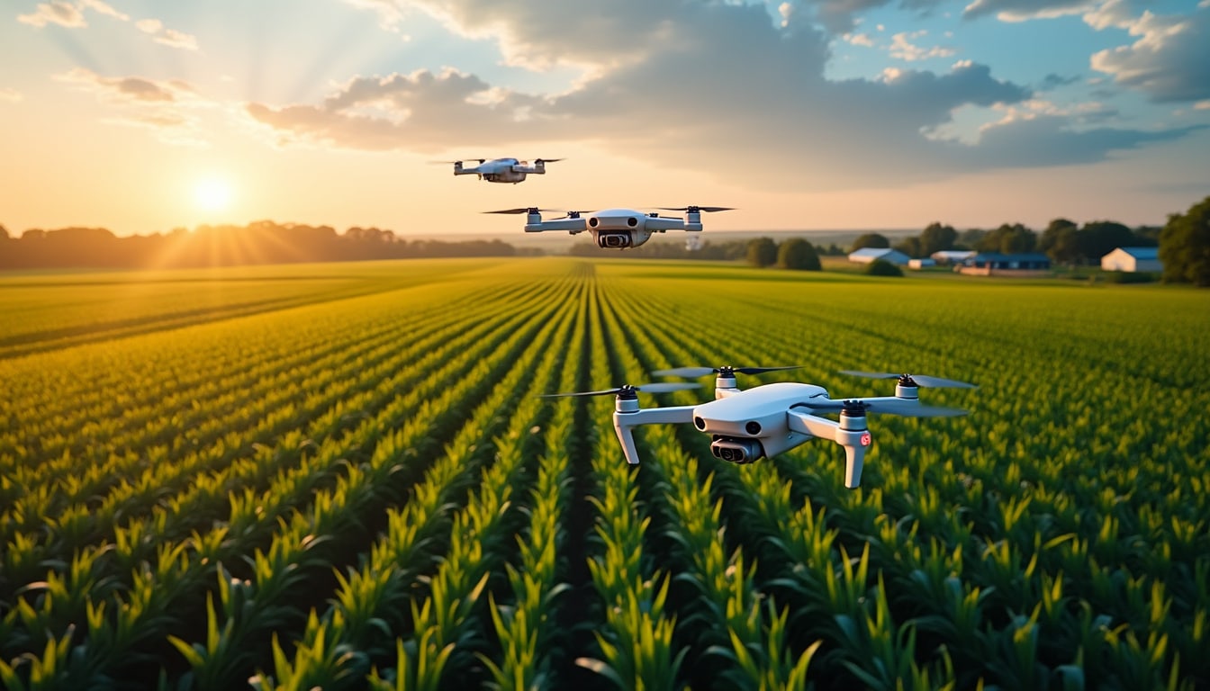 découvrez comment les drones agricoles permettent de surveiller vos cultures en temps réel. gagnez en efficacité, optimisez vos rendements et améliorez la gestion de vos parcelles grâce à cette technologie innovante.